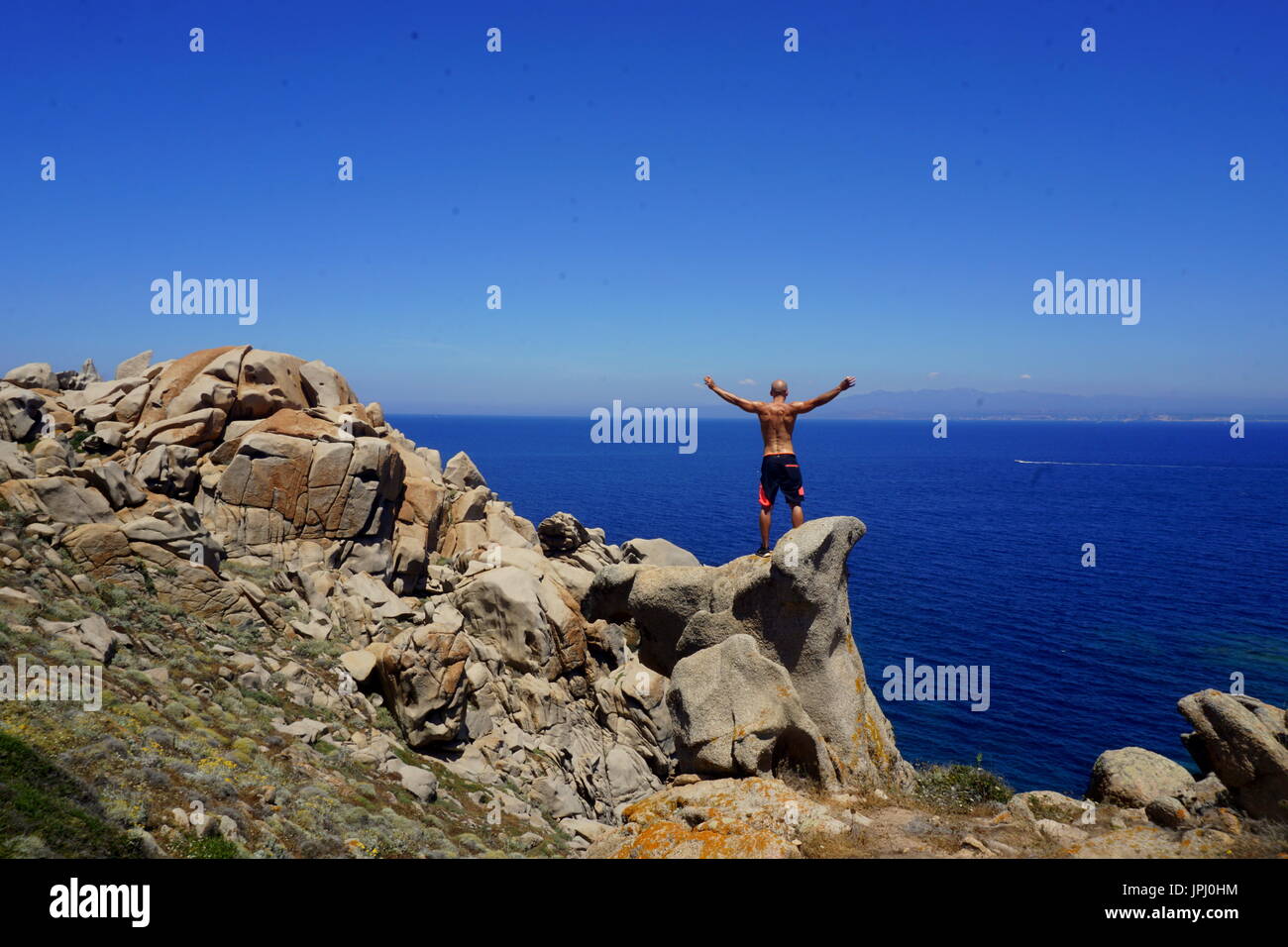 Reise um die Welt Stockfoto