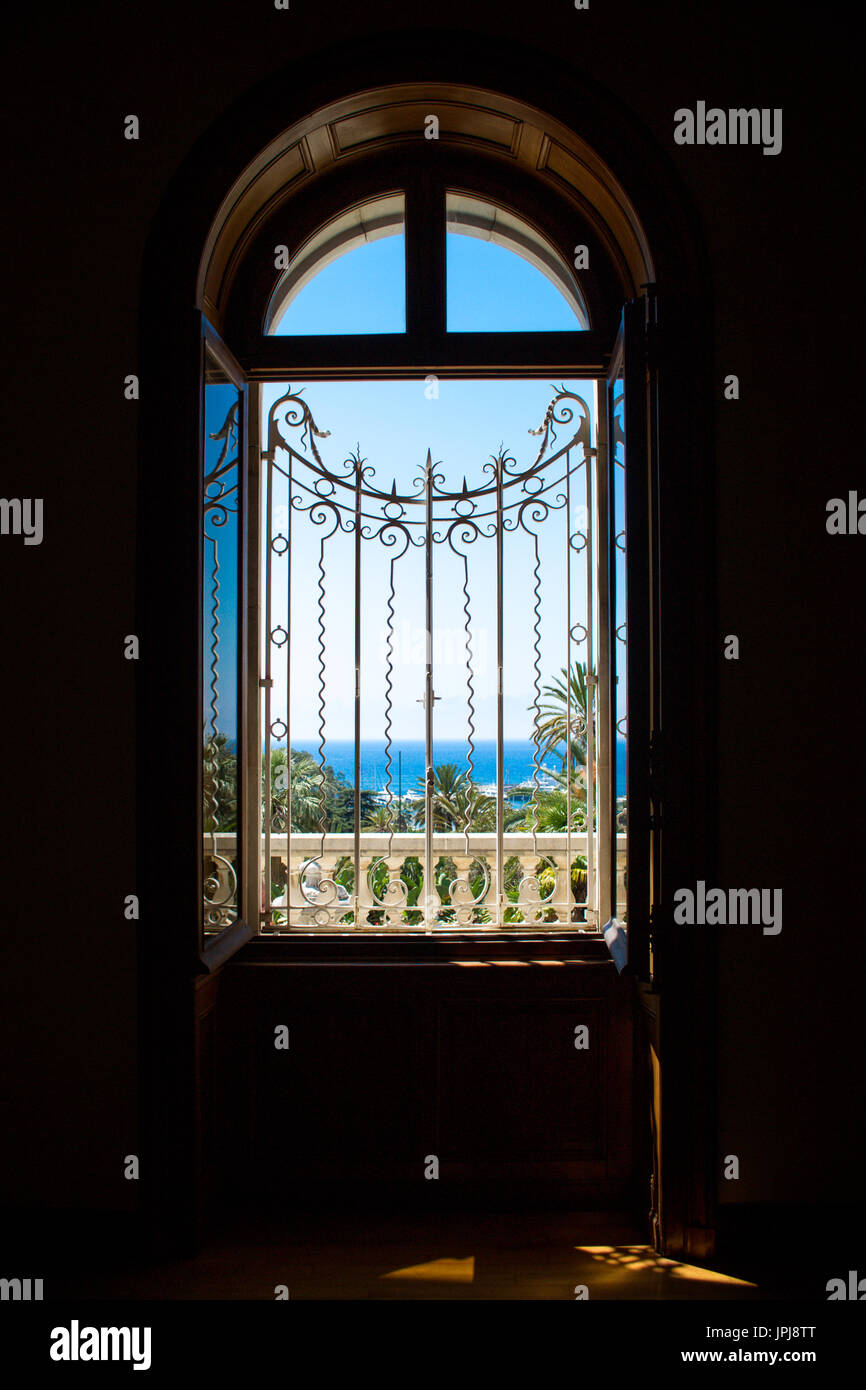Villa Ormond - San Remo - Italien Stockfoto
