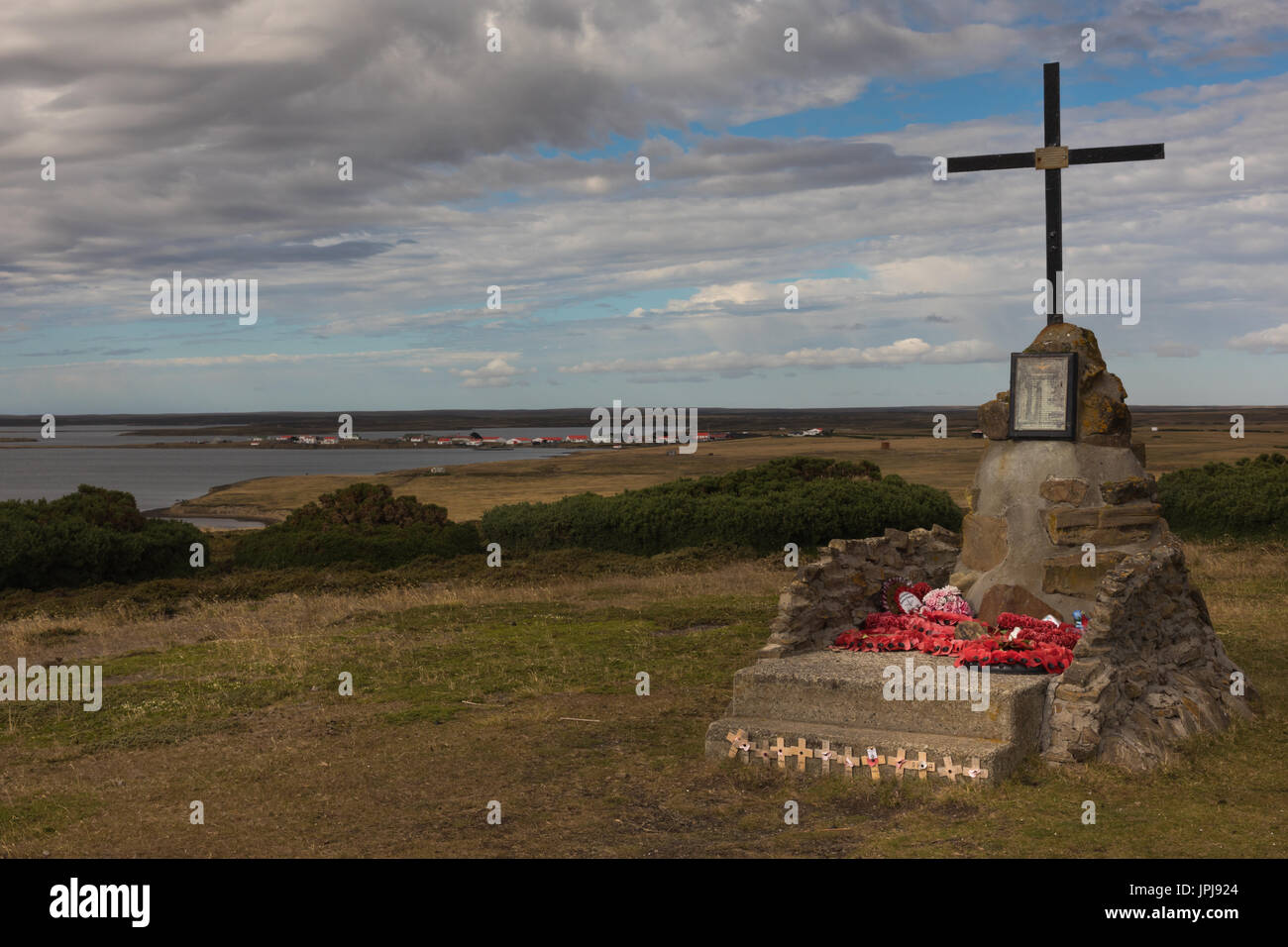 Darwin, Falkland Inseln Stockfoto