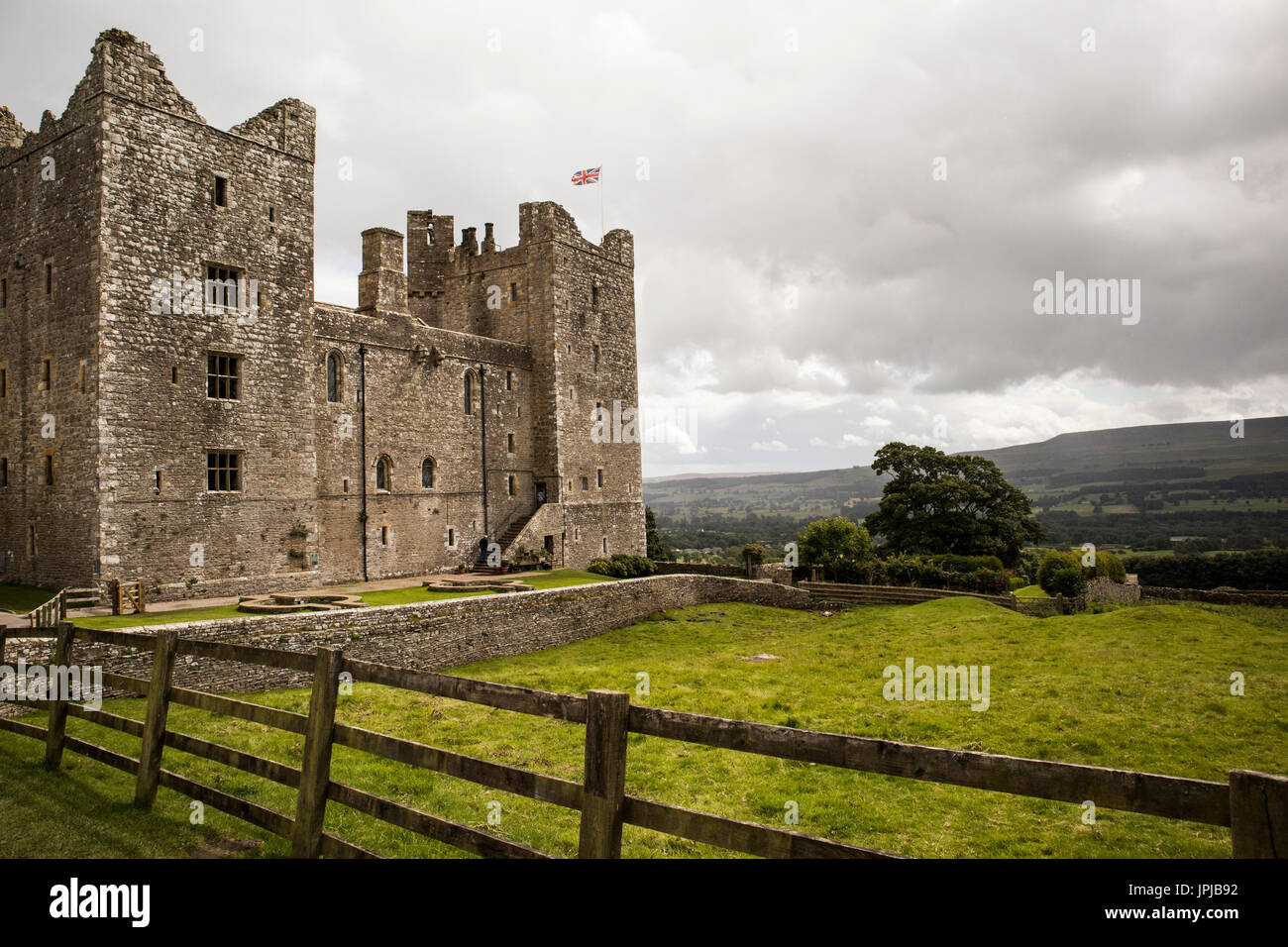 Bolton Castle, Nr Leyburn in Wenslydale, North Yorkshire Stockfoto