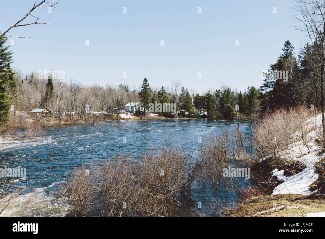 Reise nach Montreal, Abenteuer Stockfoto