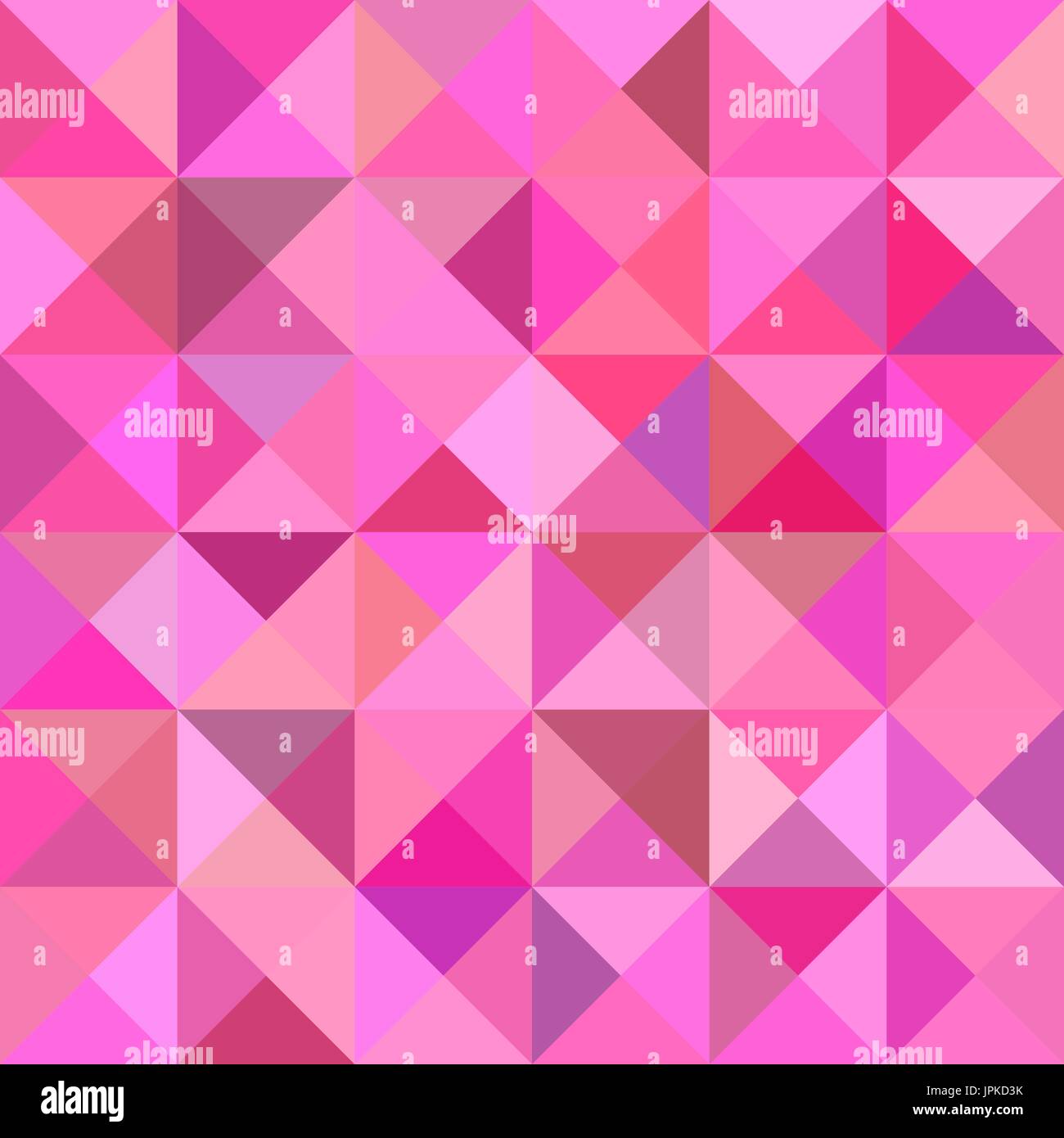 Geometrische abstrakte Dreieck gekachelten Hintergrund - Vektorgrafik aus Dreiecken Stock Vektor