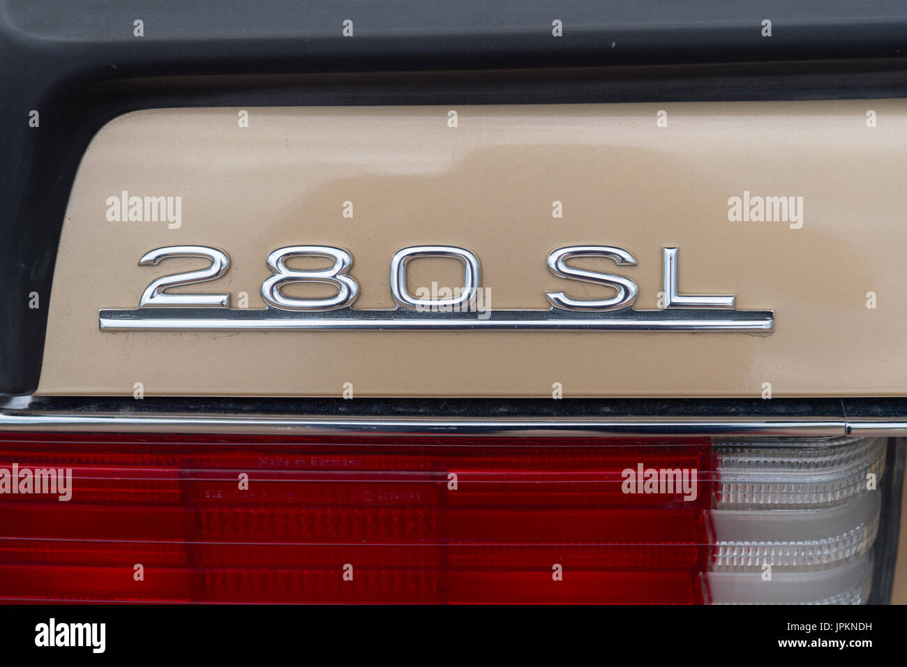 Mercedes 280 sl Stockfoto