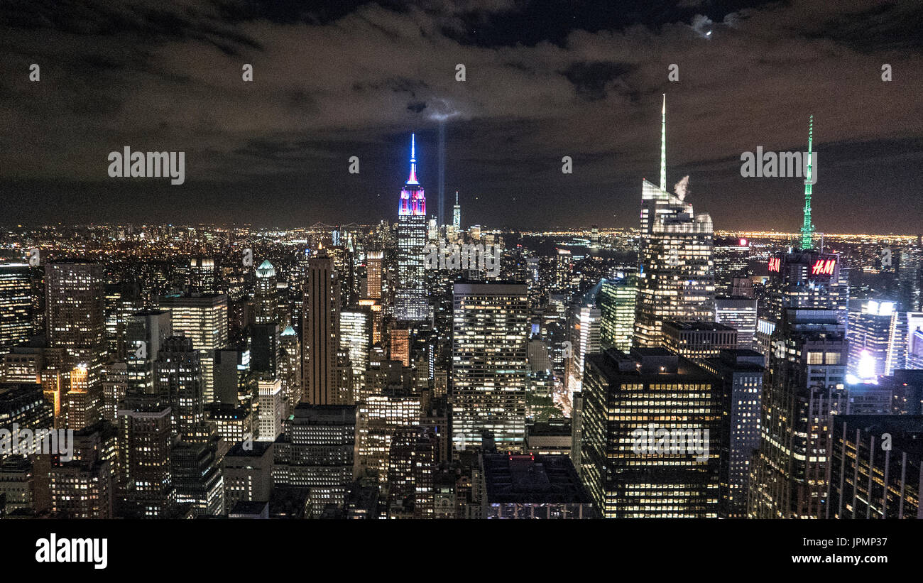 New York aus touristischer Sicht Stockfoto