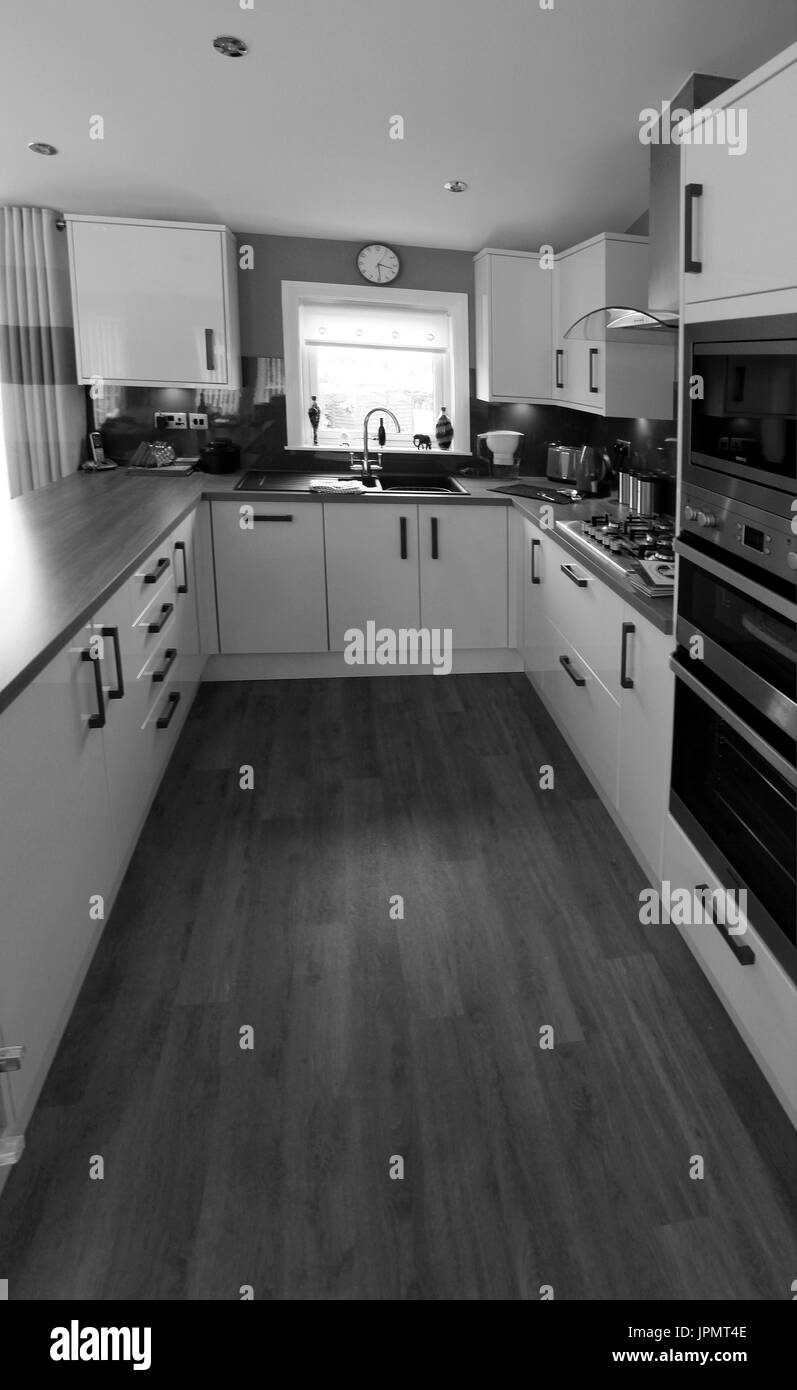 modernes Design, offene Küche Stil Stockfoto