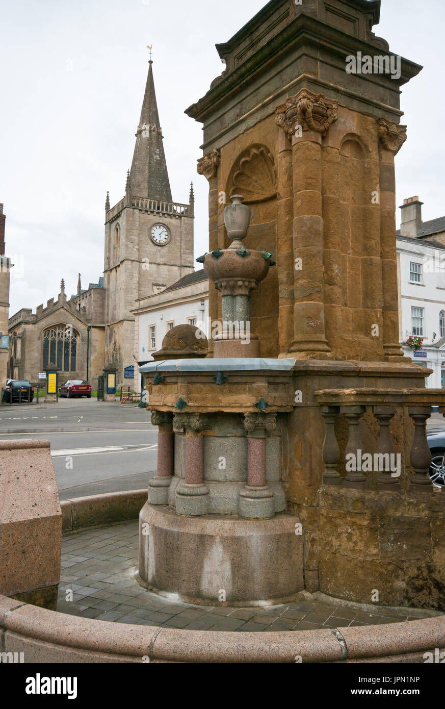 Chippenham Town Centre Wiltshire England UK Stockfoto