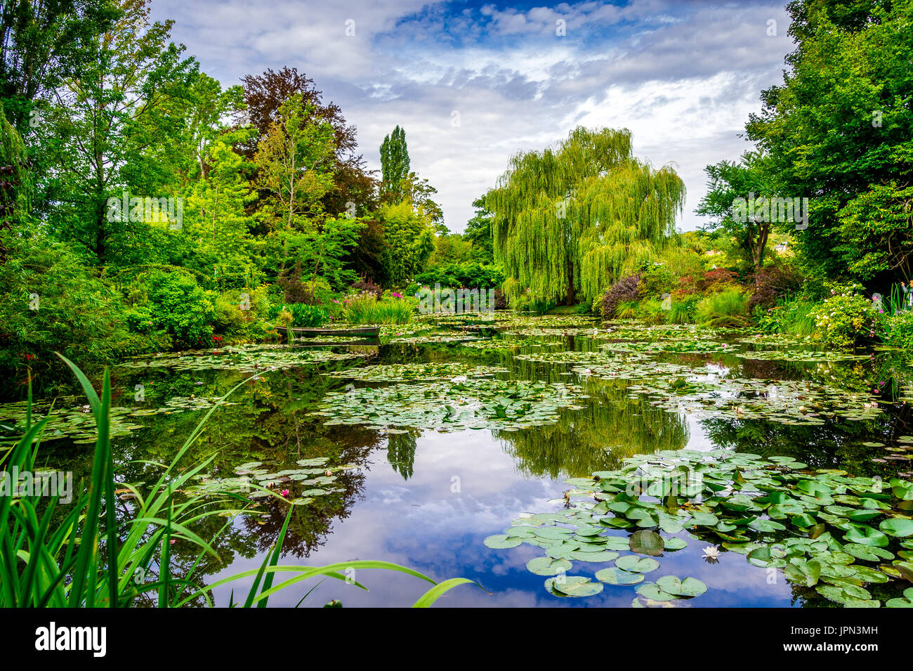 Monets Garten in Giverny, Frankreich Stockfoto
