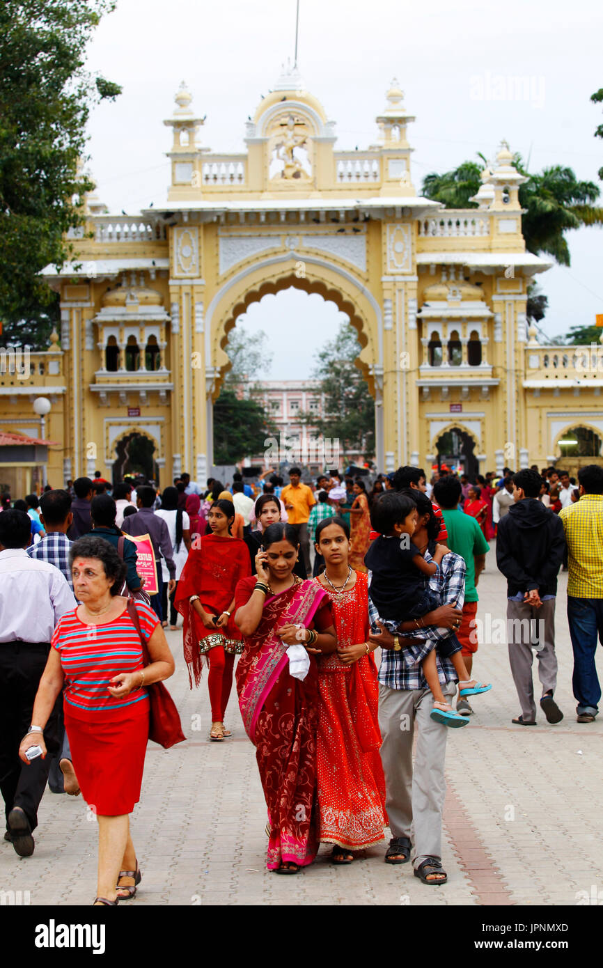 Karnataka, Indien Stockfoto