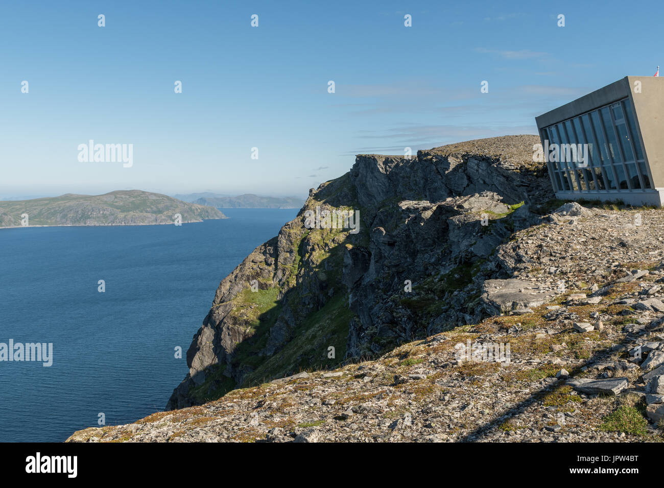 Havøysund Havoysund nördlichen Norwegen finnmark Stockfoto