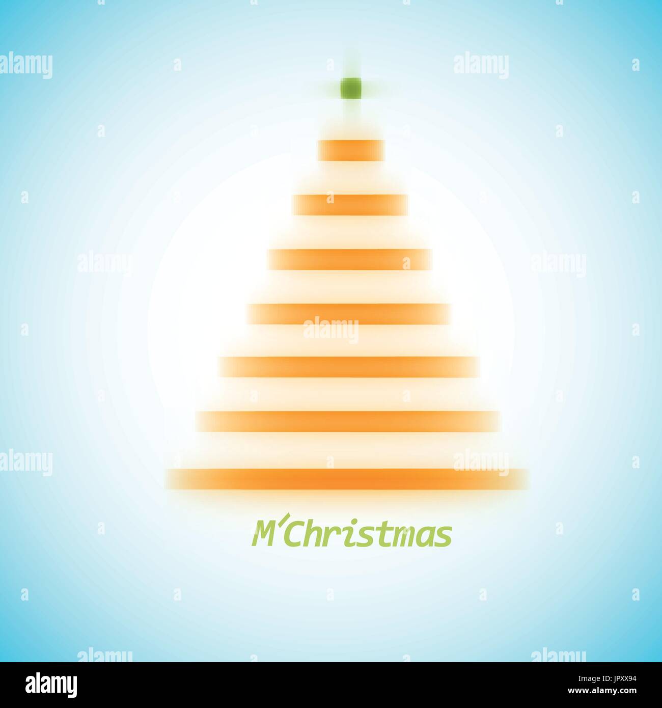 Weihnachtsbaum-Symbol auf einen einfachen Hintergrund Stock Vektor