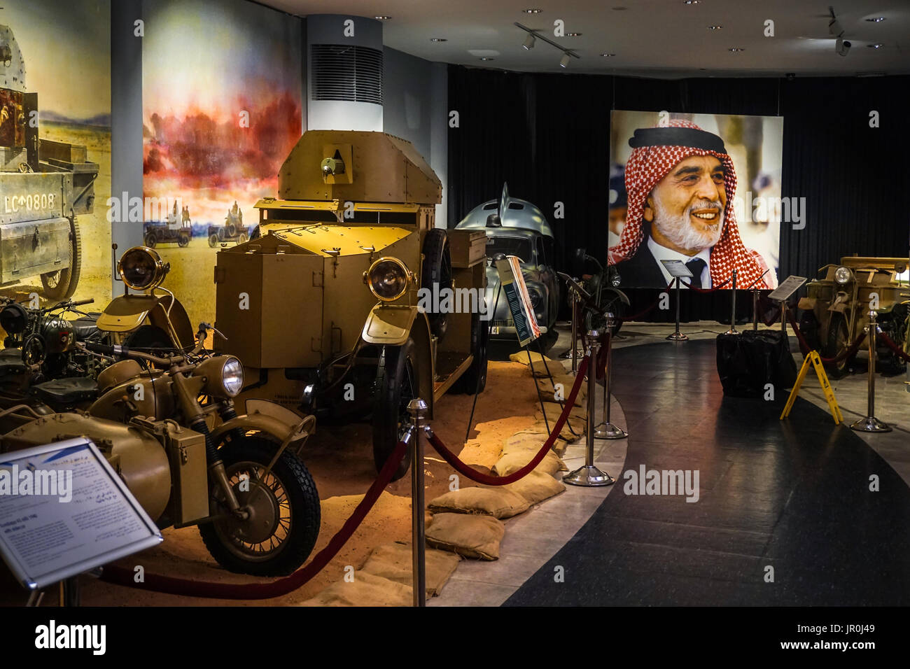 Royal Automobile Museum in Amman, Jordanien Stockfoto