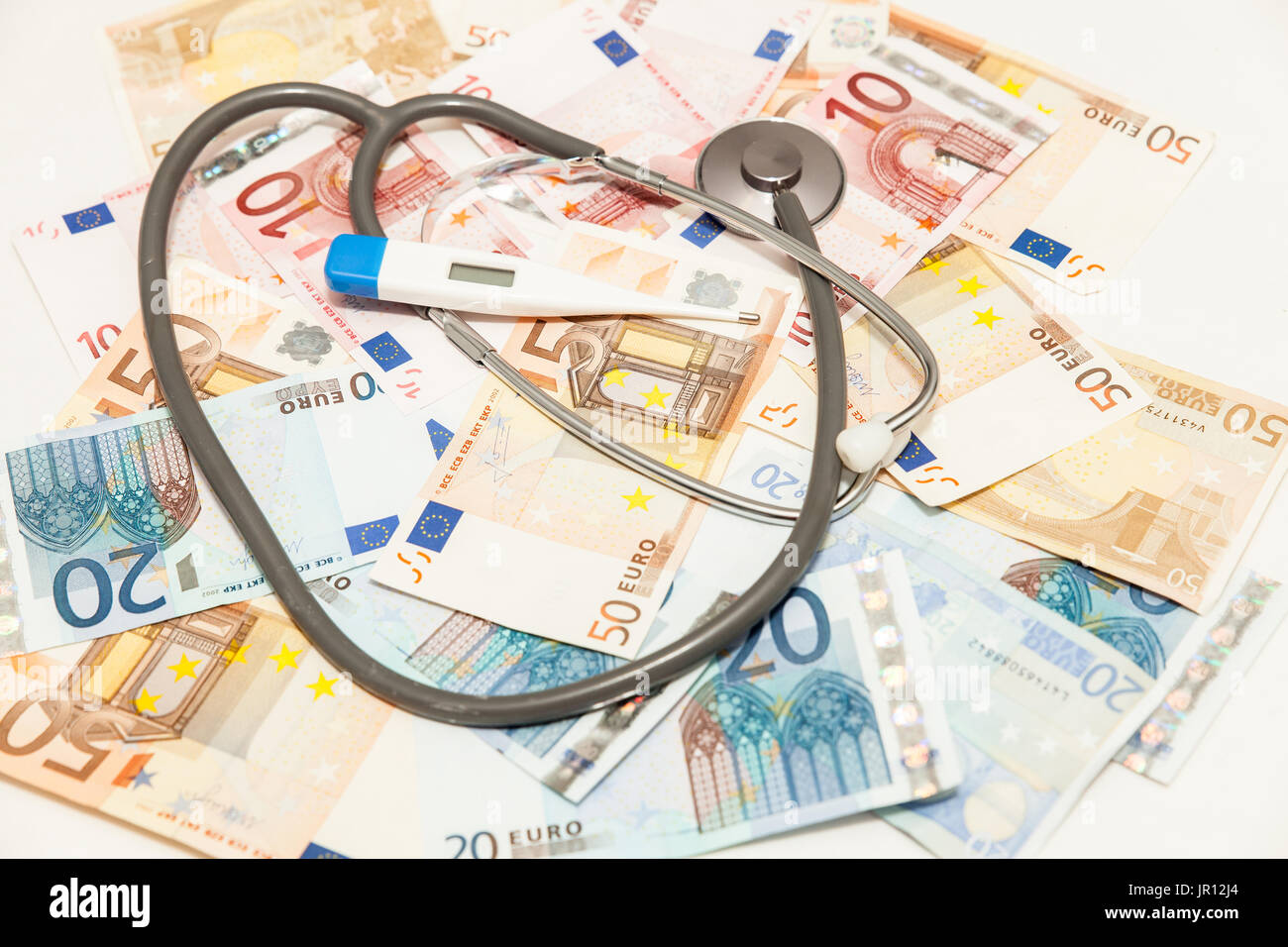 Euro-Gesundheit Stockfoto