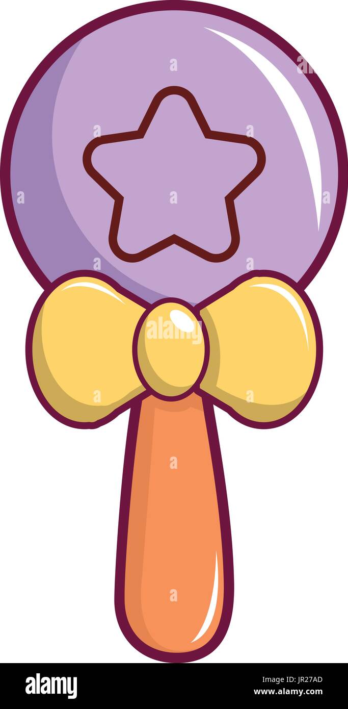 Baby Maraca Isolated Icon Stockfotos Und Bilder Kaufen Alamy