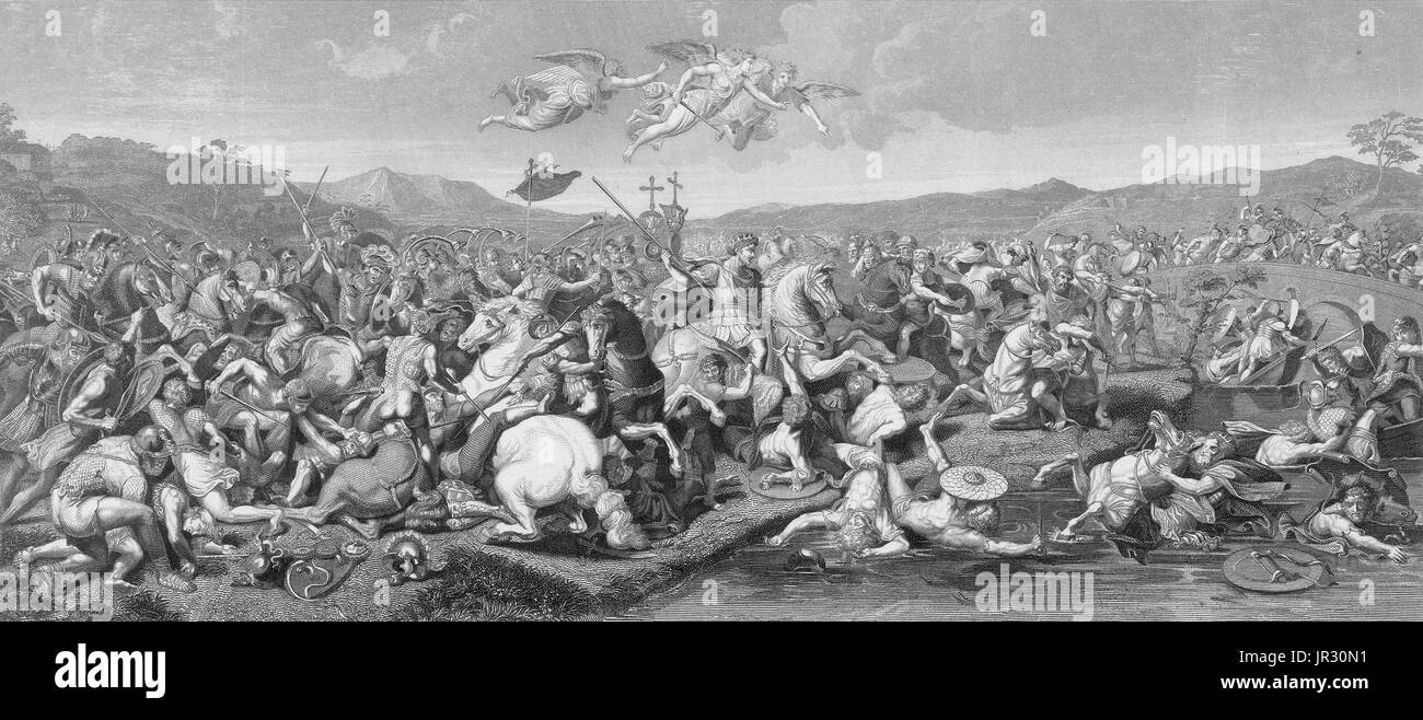 Gotische Krieg, Schlacht von Konstantinopel, 378 AD Stockfoto