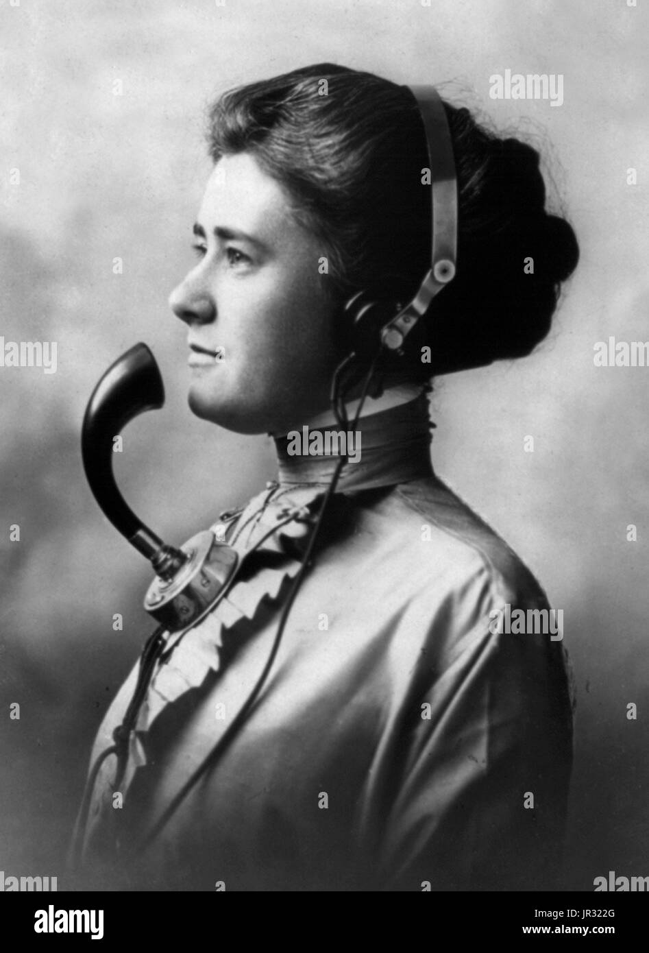 Telefonvermittlung, 1911 Stockfoto