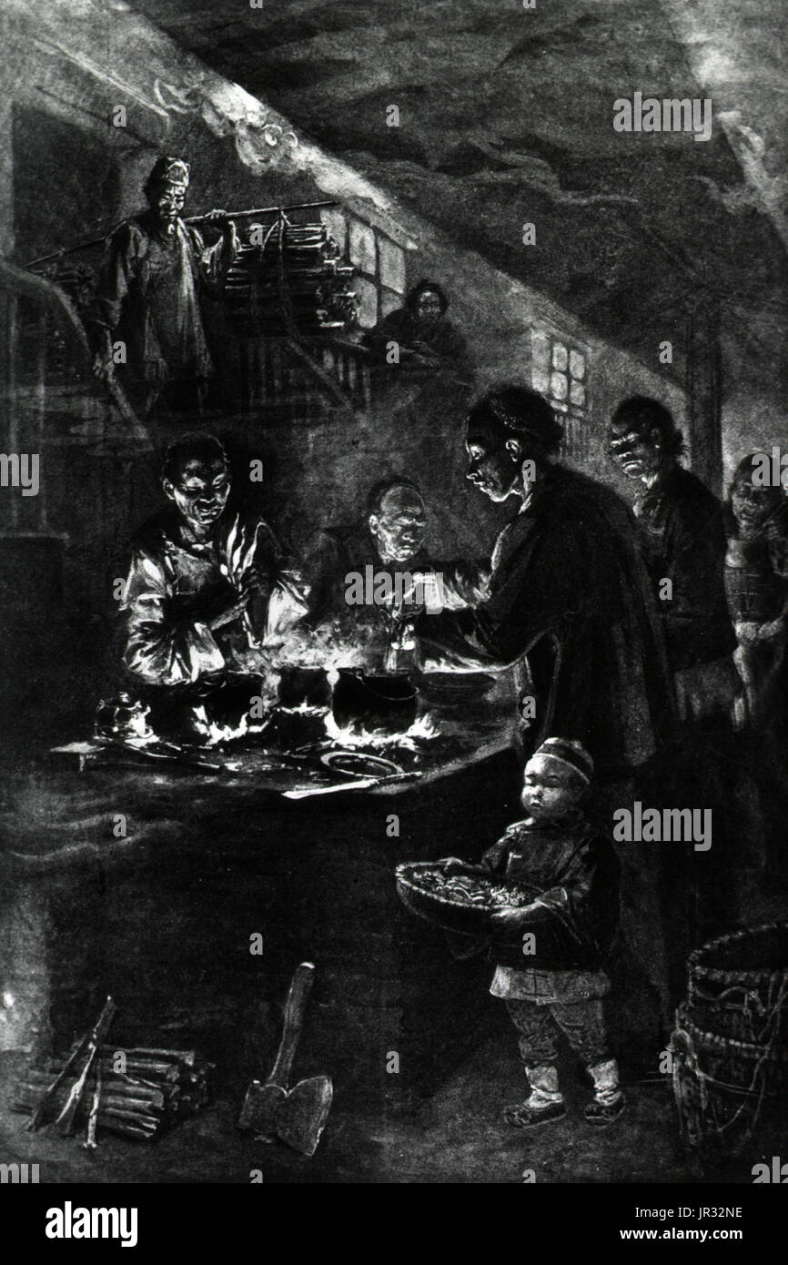 San Francisco Beulenpest von 1900-04 Stockfoto