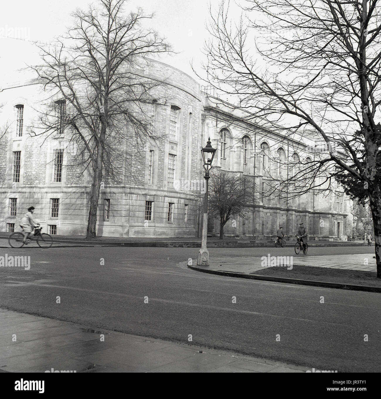 1948, historische, äußere Bild des Radcliffe Science Library an der Universität Oxford, Oxford, England, Großbritannien, in der süd-westlichen Ecke auf der Suche nach Osten von der Kreuzung in Parks Rd. Stockfoto