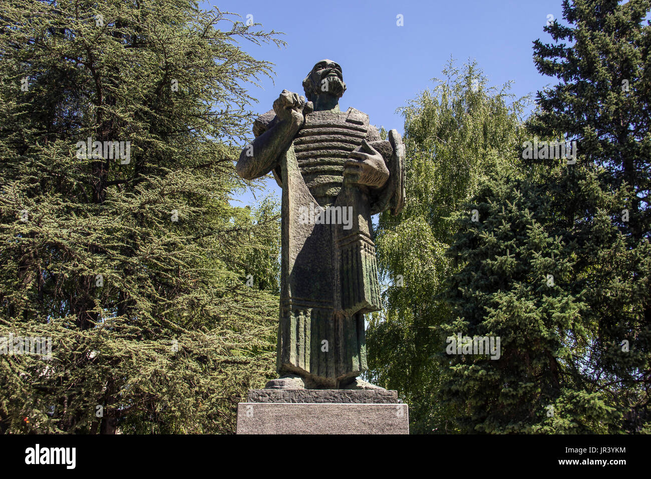 Cetinje, Montenegro Denkmal für Ivan Crnojevic der Gründer der Stadt