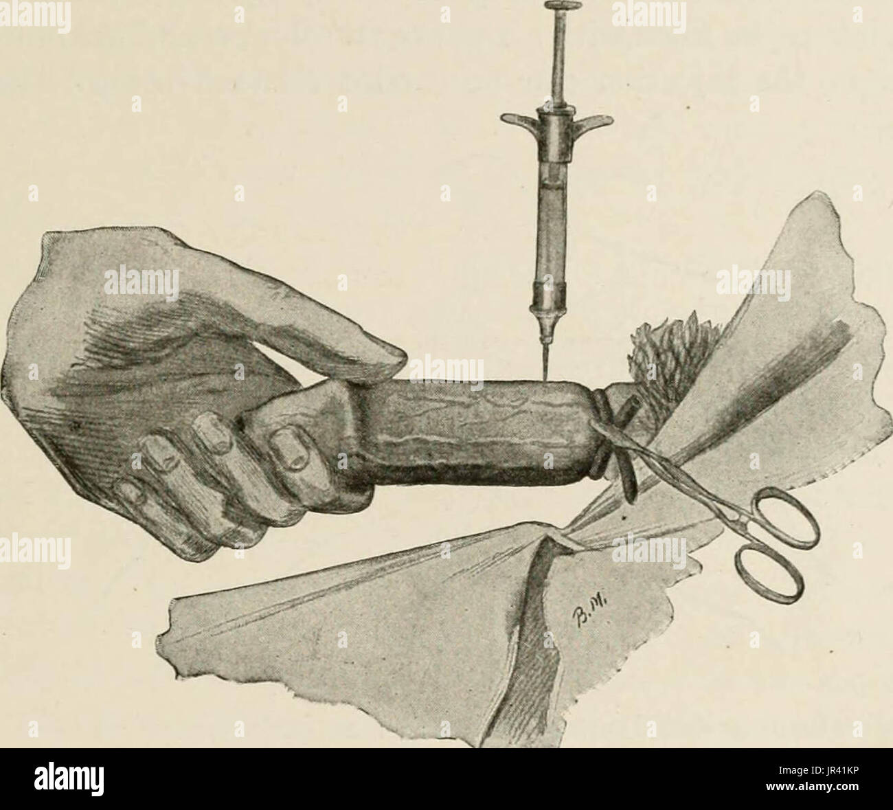 "Lokale und regionale Anästhesie; mit Kapiteln über spinale, epidurale, paravertebralen und Parasacral Analgesie und andere Anwendungen der lokalen und regionalen Anästhesie die Operation der Augen, Ohren, Nase und Rachen und Zahnarztpraxis " Stockfoto