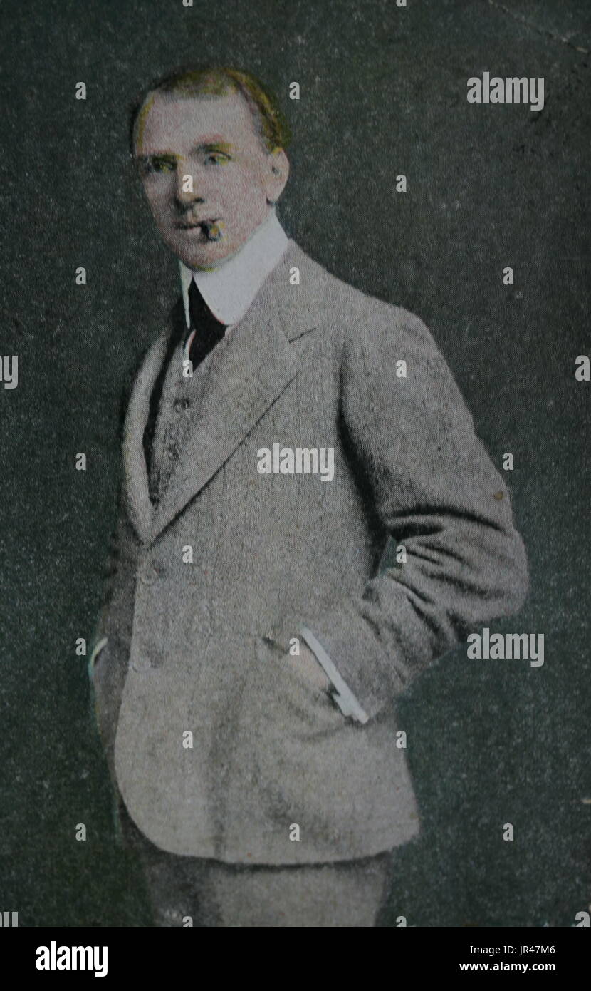 Fred Wright--Edwardian Schauspieler Stockfoto