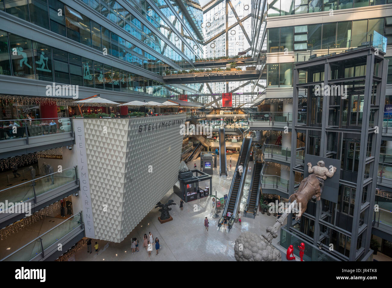 Parkview Green FangCaoDi Shopping-Center in Peking, China. 3. August 2017 Stockfoto