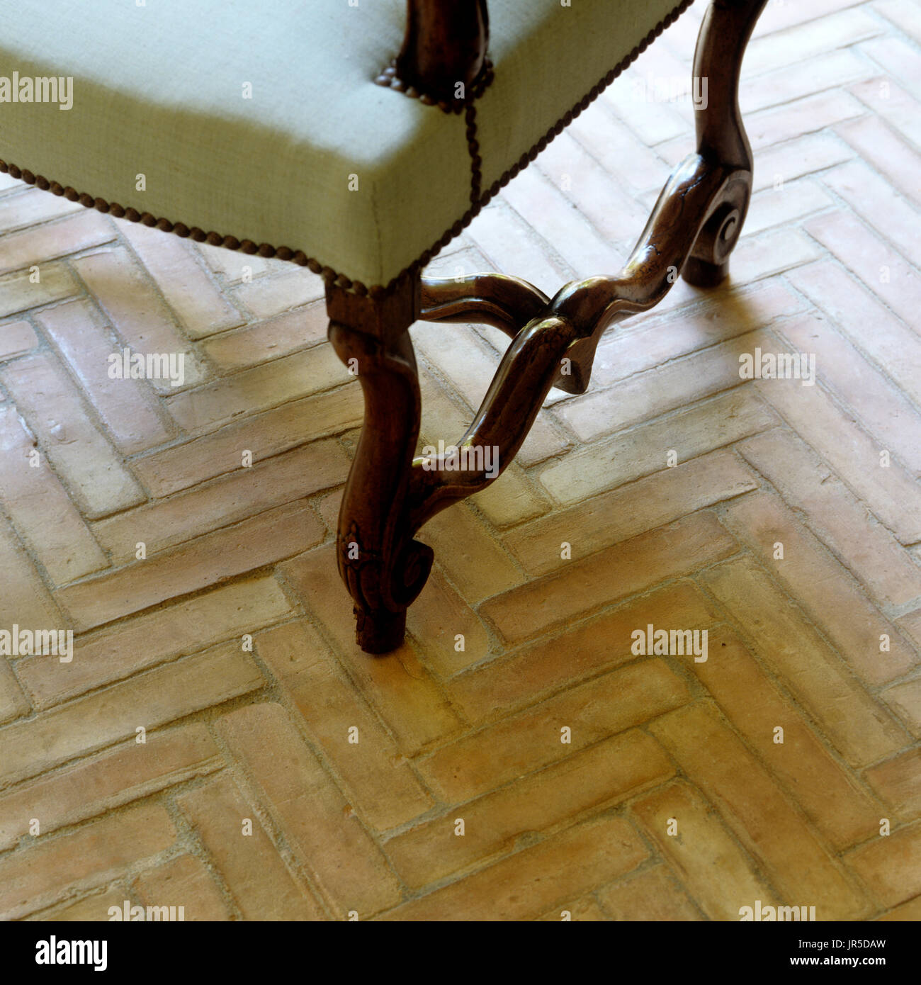 Unterseite der Sessel Stockfoto