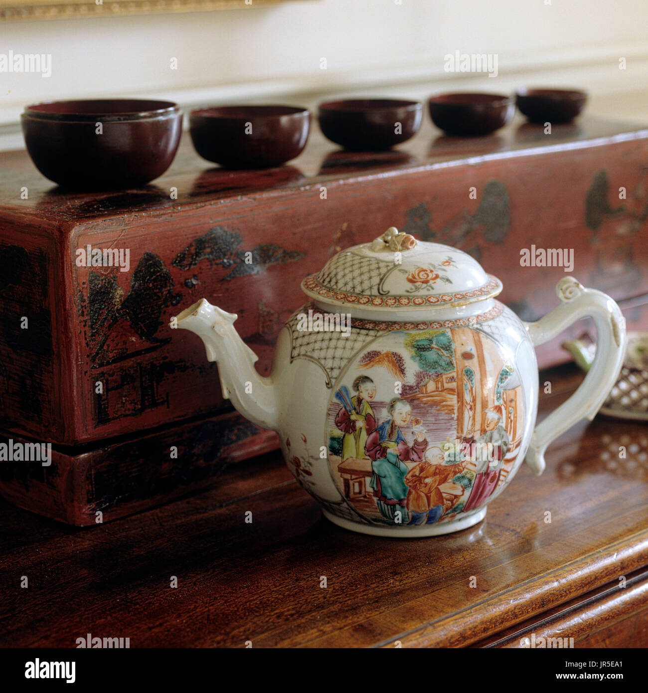 Orientalischen Stil Teekanne Stockfoto