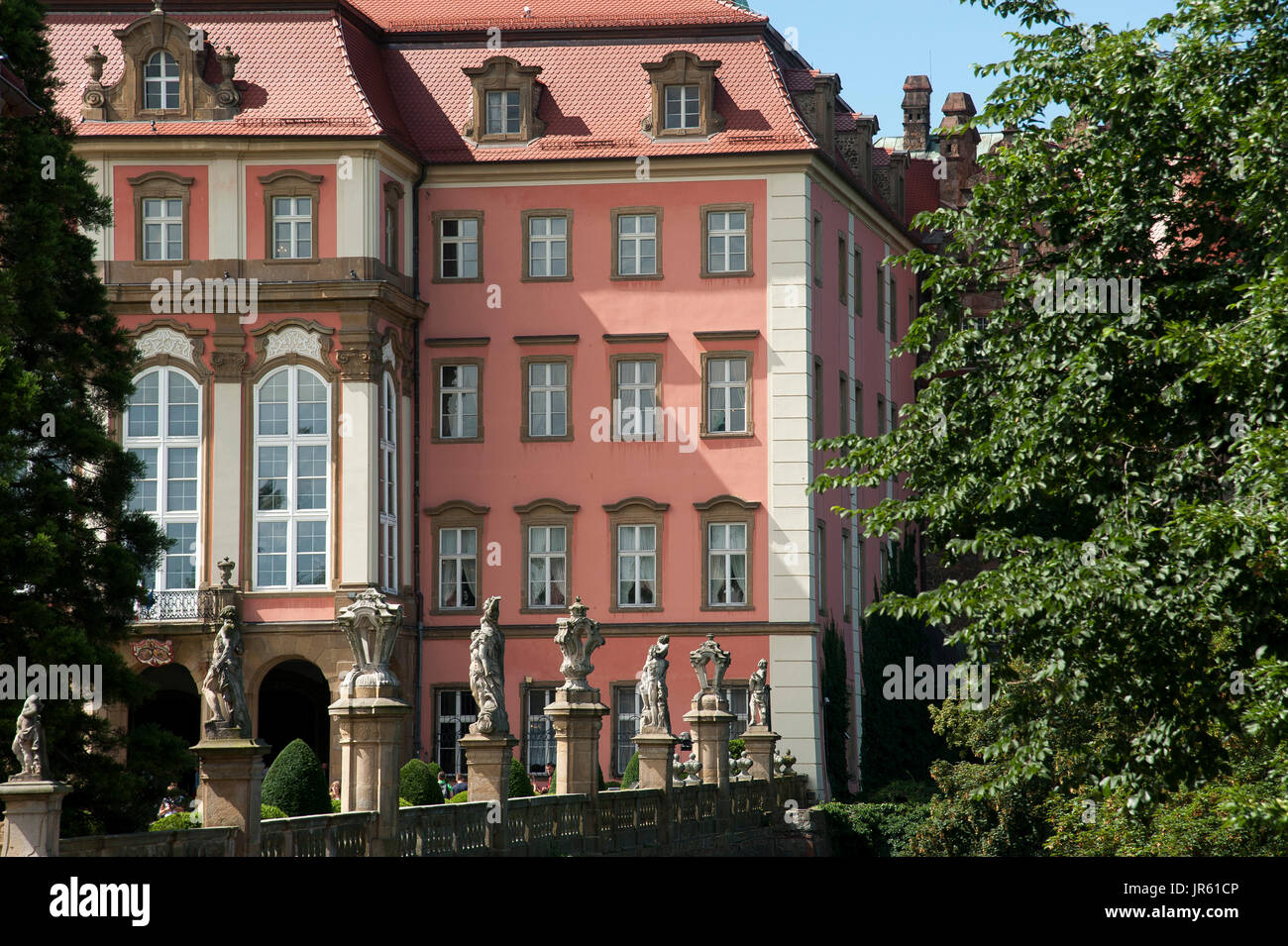 Książ Schloß in Walbrzych, Polen. 29. Juli 2016 © Wojciech Strozyk / Alamy Stock Foto Stockfoto