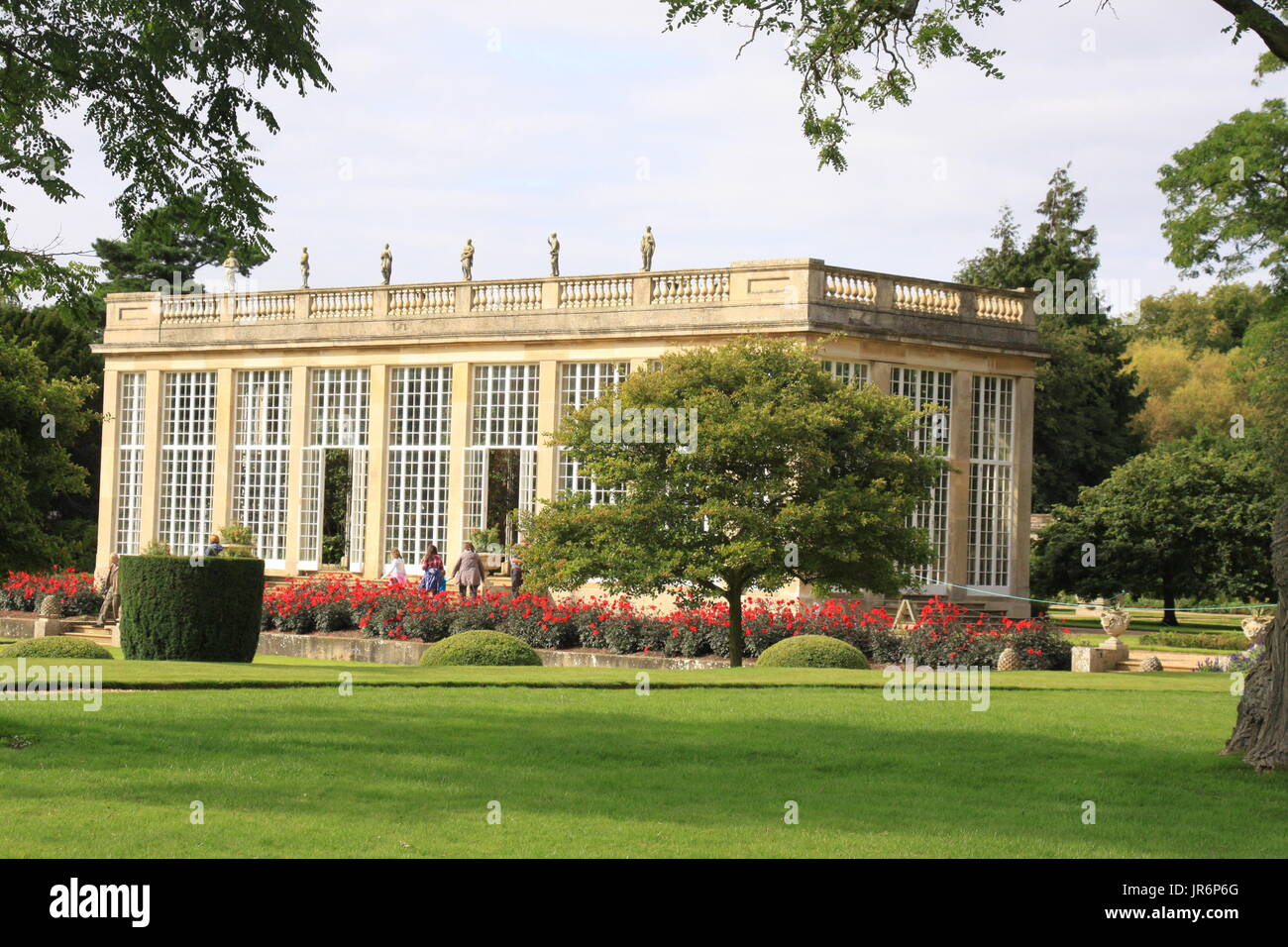 Belton House, Grantham, Lincolnshire, Großbritannien Stockfoto