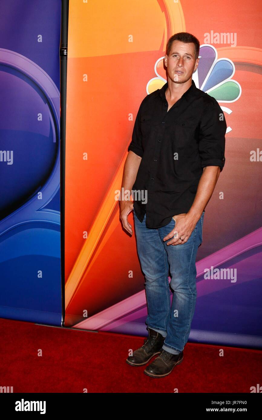 Brendan Fehr im Ankunftsbereich für TCA Summer Press Tour: NBC Universal, The Beverly Hilton Hotel, Beverly Hills, CA 3. August 2017. Foto von: Priscilla Grant/Everett Collection Stockfoto