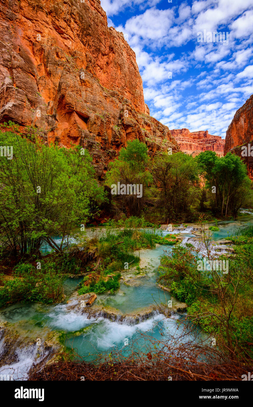 Havasu Creek Stockfoto