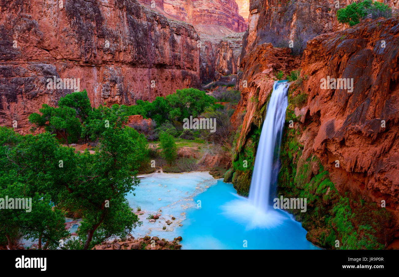 Havasu Fälle Stockfoto