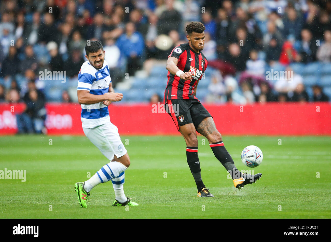 Bournemouths Tyrone Mings während der pre-Season-Spiel im Stadion Vitalität, Bournemouth. PRESSEVERBAND Foto. Bild Datum: Sonntag, 30. Juli 2017 Stockfoto