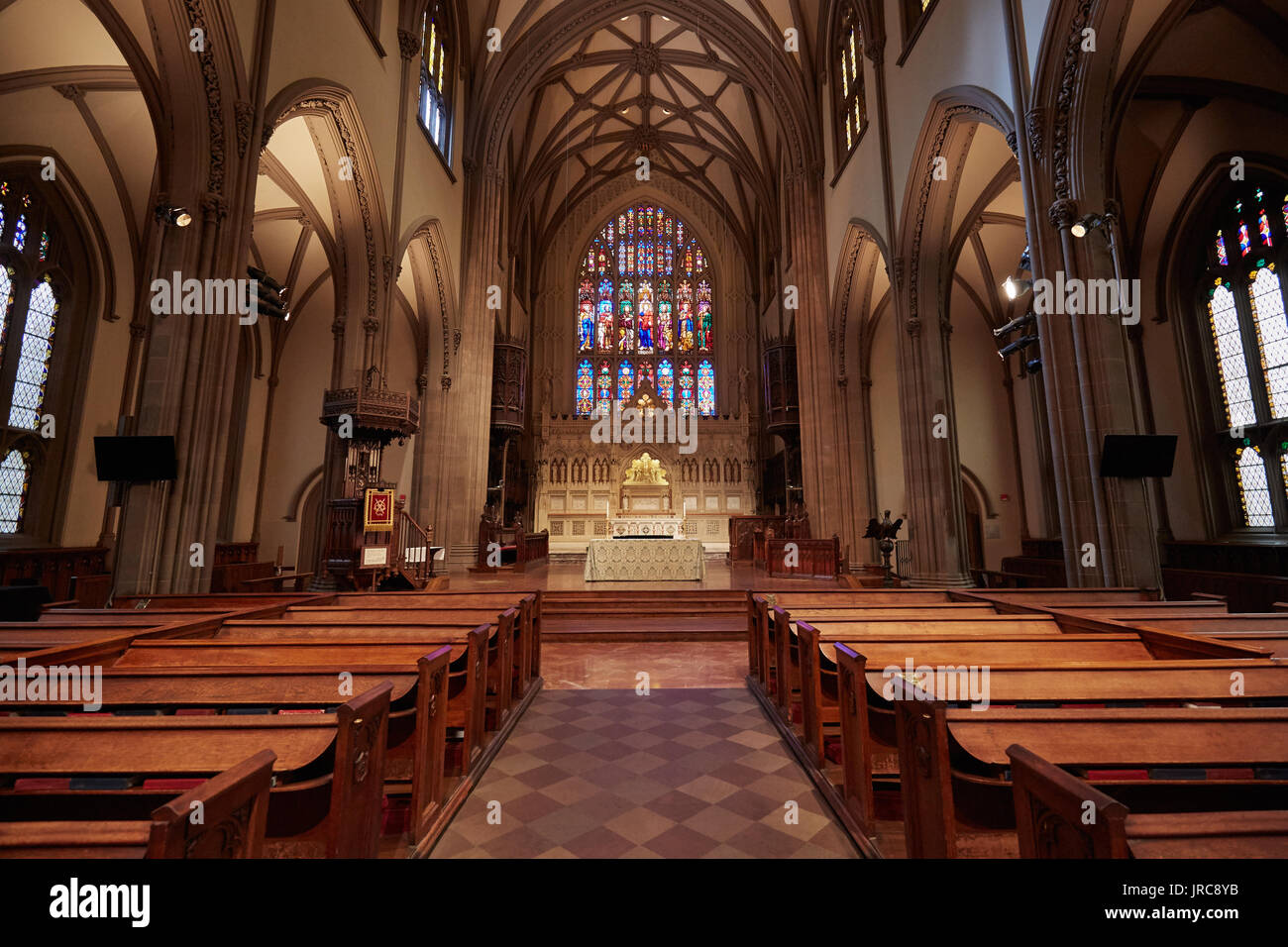 Die Trinity Church in New York Stockfoto