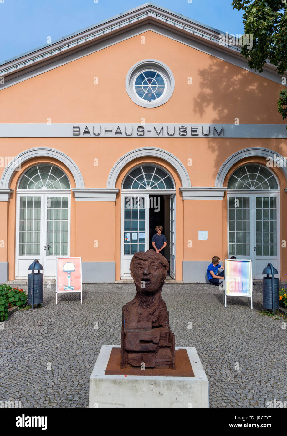 Bauhaus Museum, Theaterplatz, Weimar, Thüringen, Deutschland Stockfoto