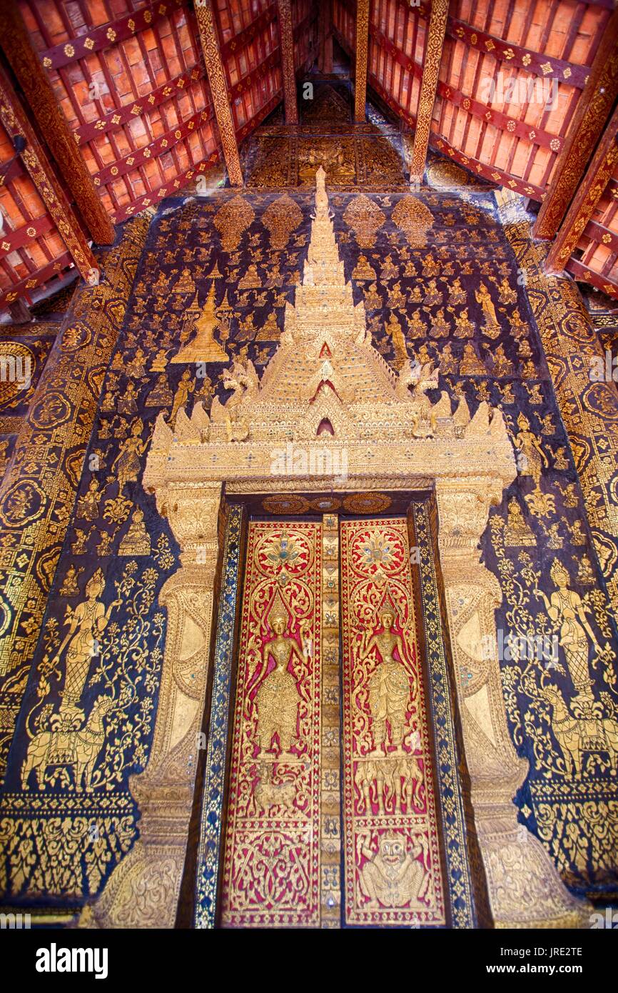 Luang Prabang, Tempel, Laos Stockfoto