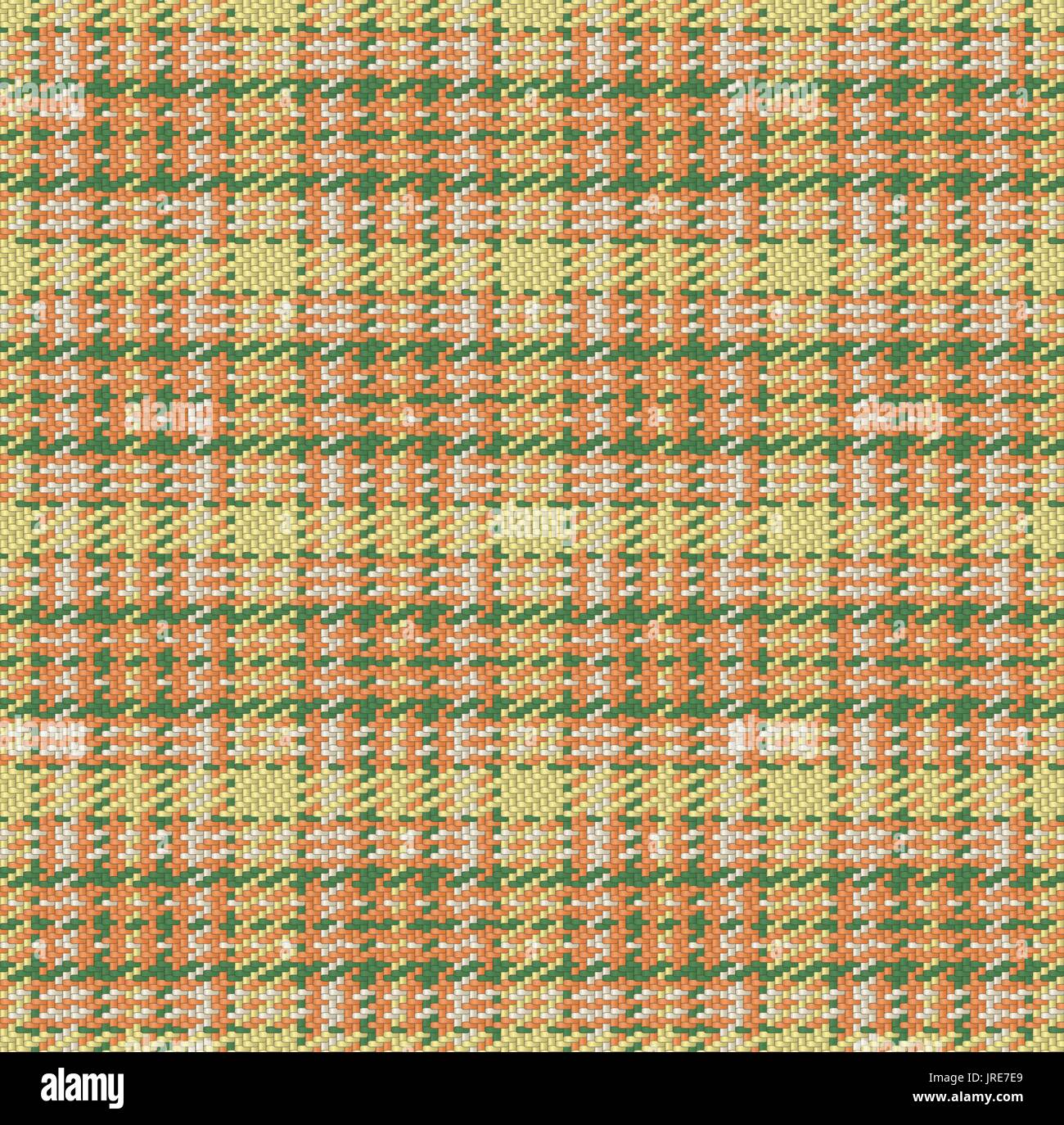 Überprüfte Material Muster, Tartan und karierten Stoff Hintergrund, nahtlose Vektor Stock Vektor