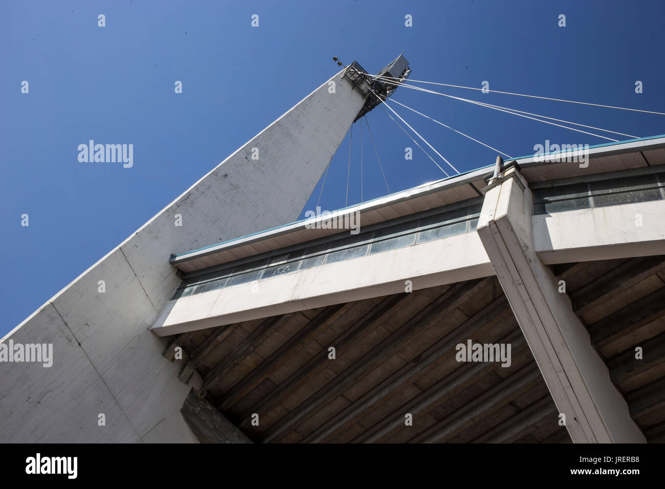 Detail der Ullevi Stadion in Göteborg. Stockfoto