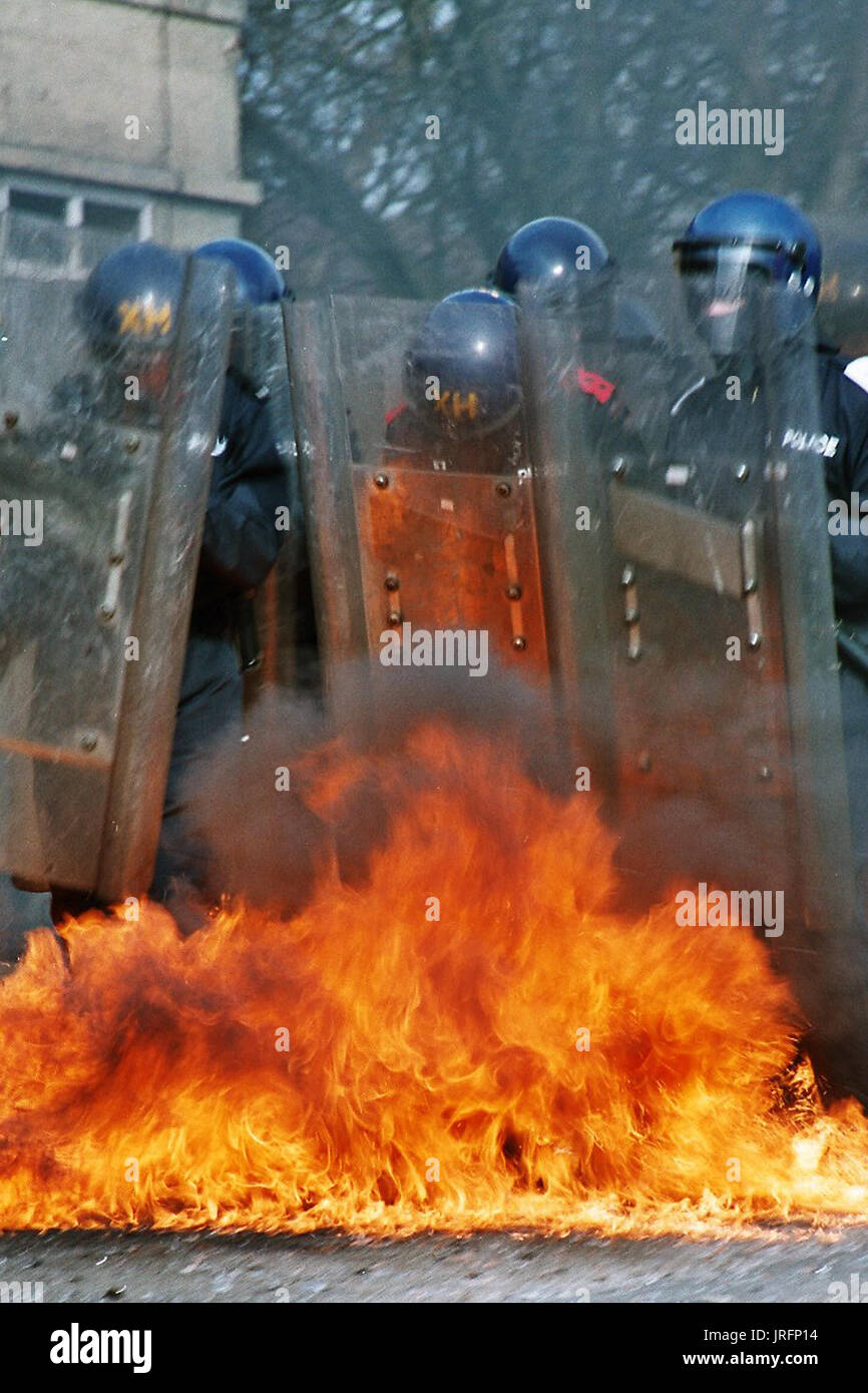 Street Riot, George Floyd Stockfoto