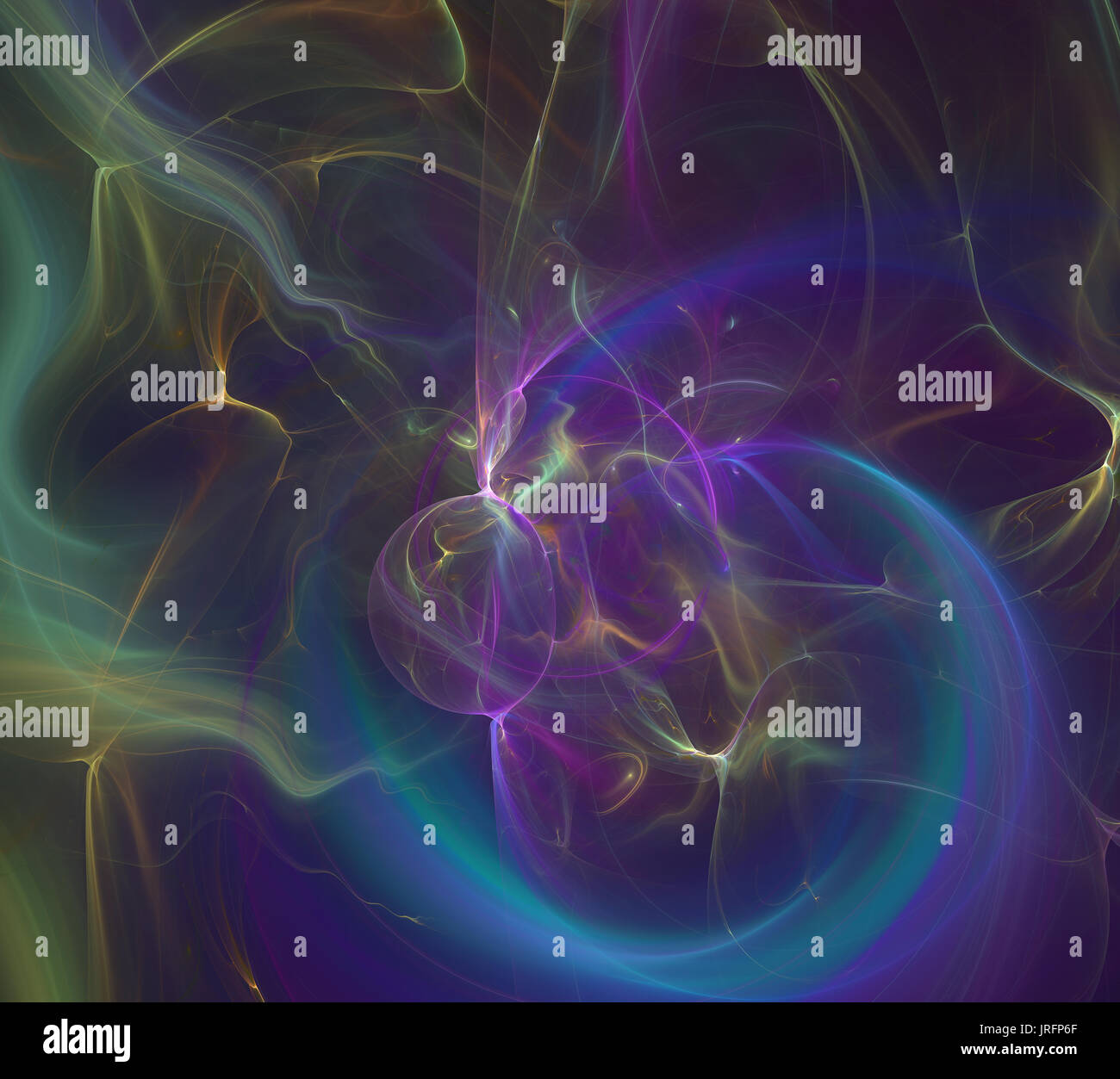 Fraktale Light Serie 451. Abstrakte Design aus fraktalen Texturen und Licht auf das Thema Design, Wissenschaft und Kunst. Stockfoto