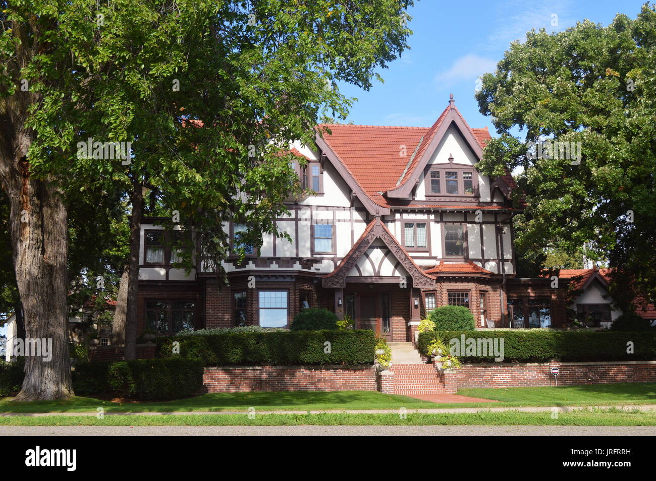 Wohnhaus in Minnesota Stockfoto