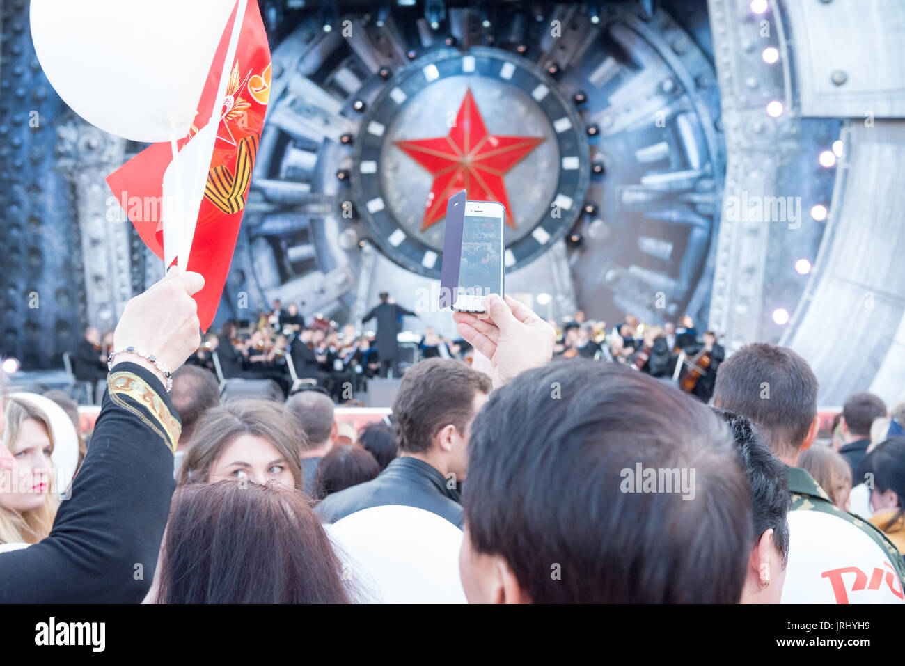 Festival Konzert zeigen Stockfoto