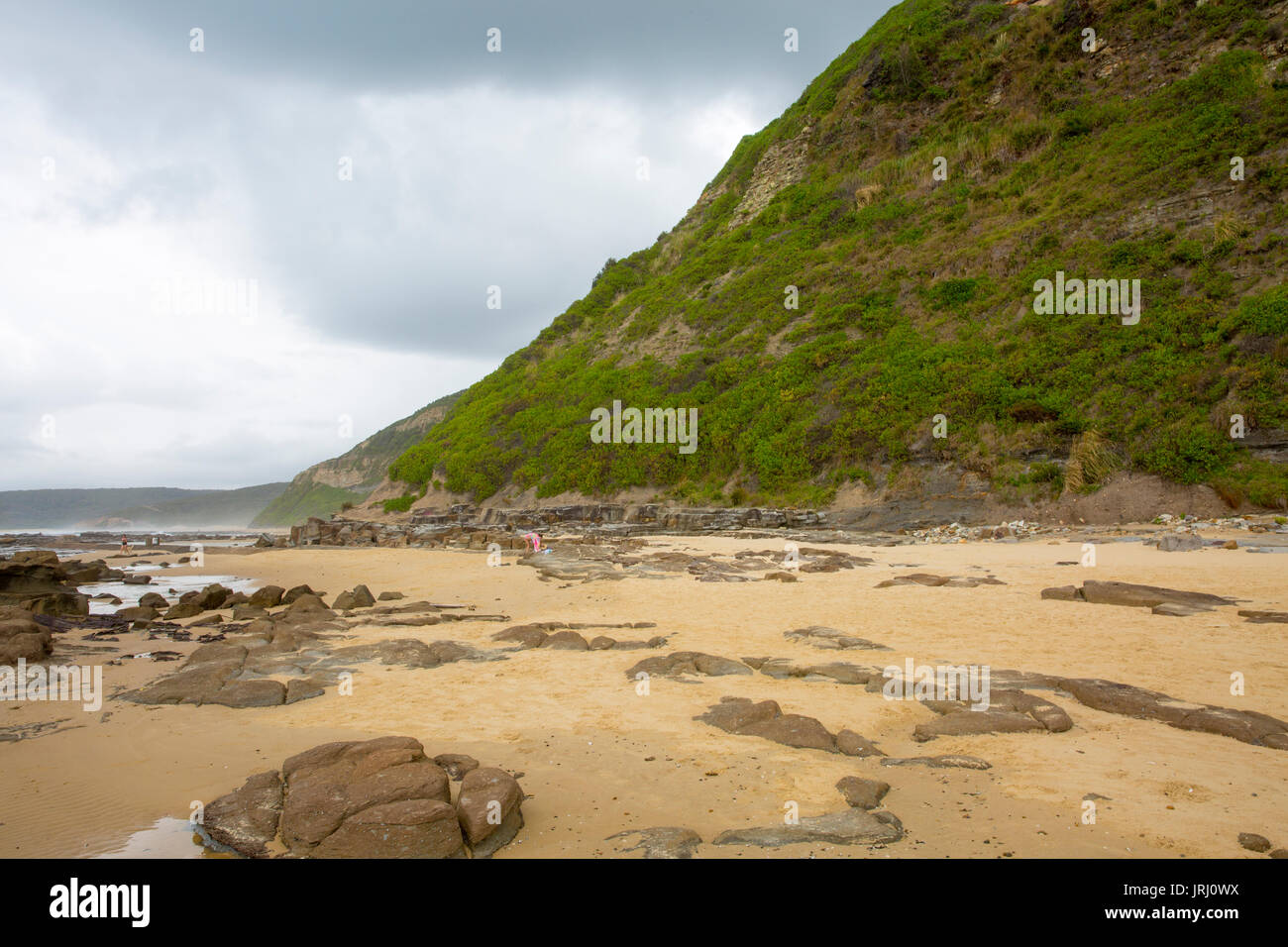 Burwood Strand in der Stadt Newcastle im Norden von New South Wales, Australien Stockfoto