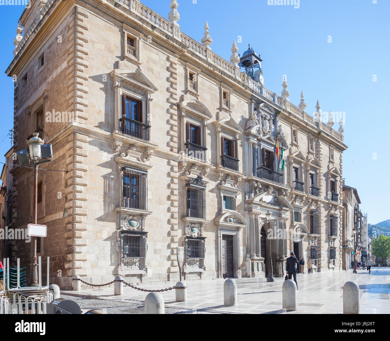 Sitz des High Court von Andalusien, Granada, Spanien. Stockfoto