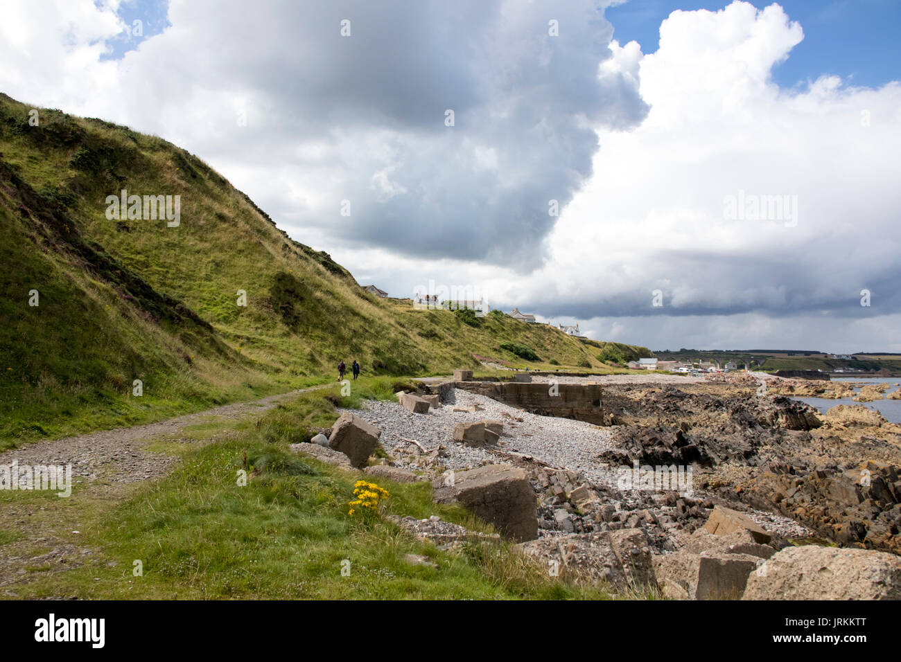 Cullen Bay, Schottland Stockfoto