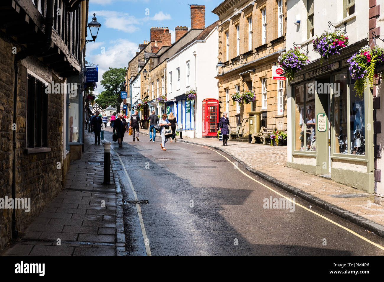 Sherborne ist eine Gemeinde in der North West Dorset, in South West England. Es liegt am Rande des Blackmore Vale gelegen Stockfoto