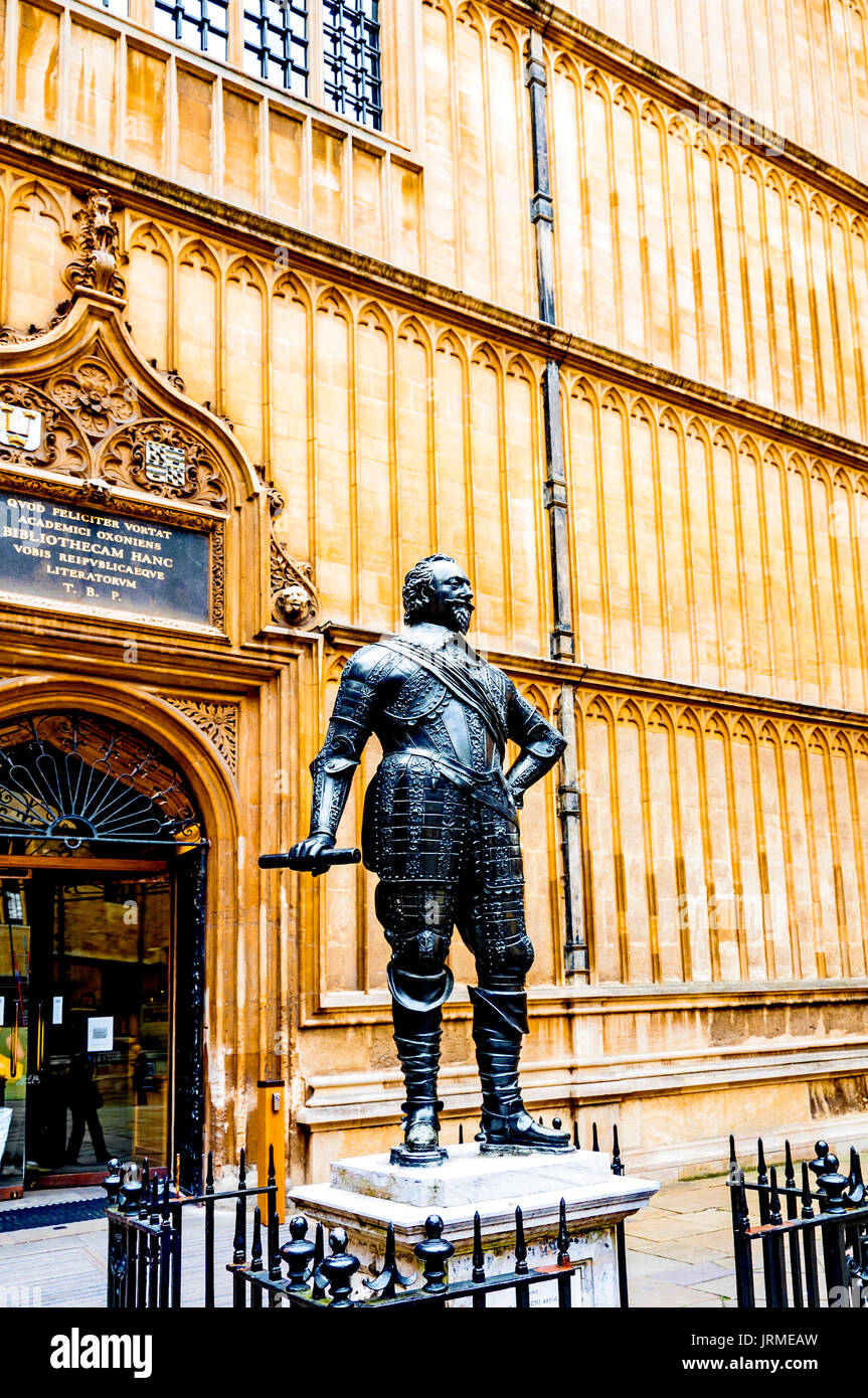 Oxford: Bodleian Library Stockfoto