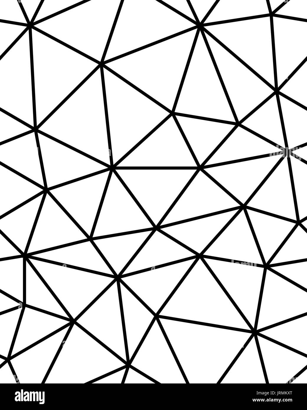 Polygonale Musterdesign Hintergrund, kreative Design-Vorlagen Stockfoto