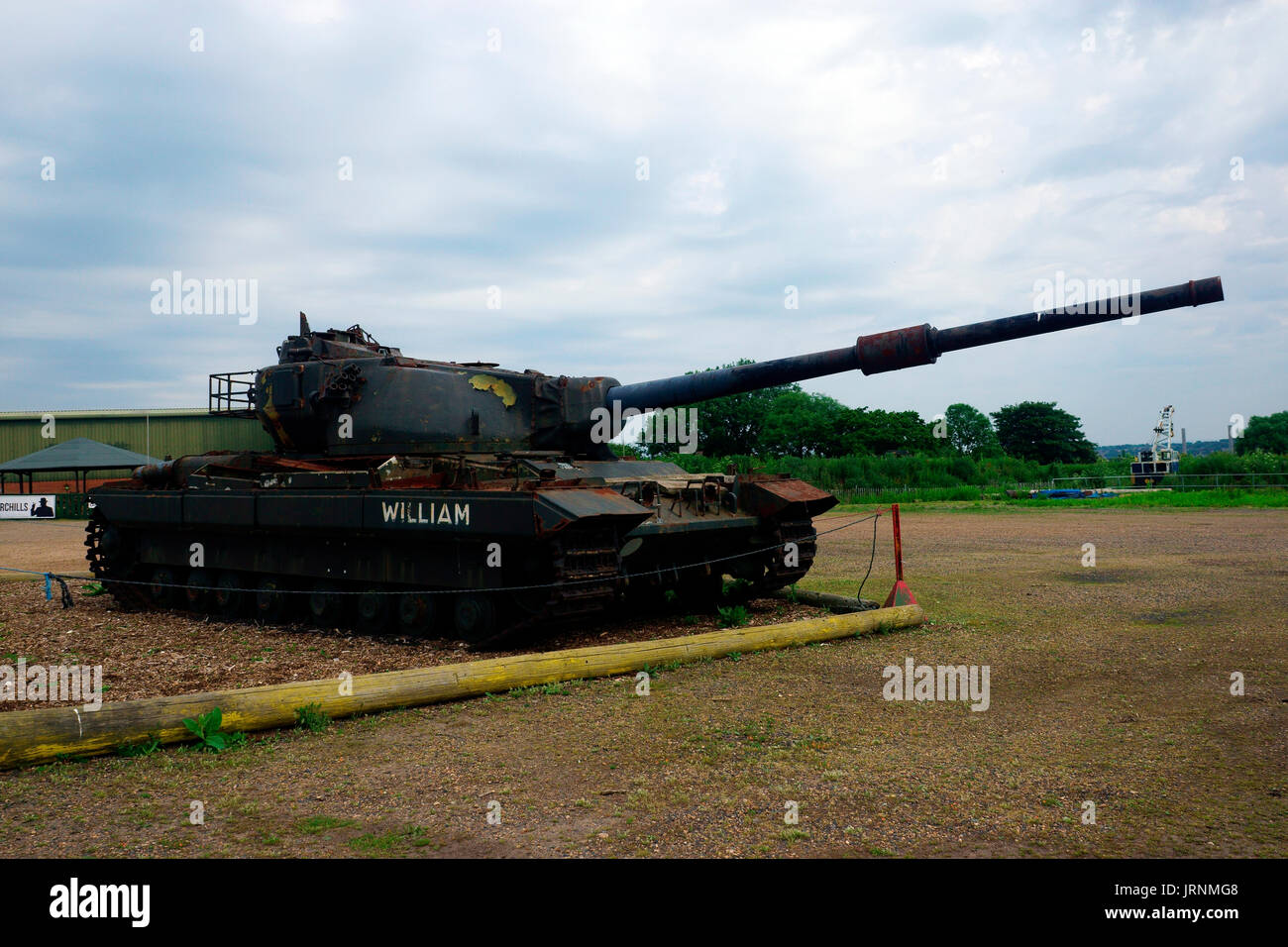 Eroberer HEAVY TANK. Stockfoto