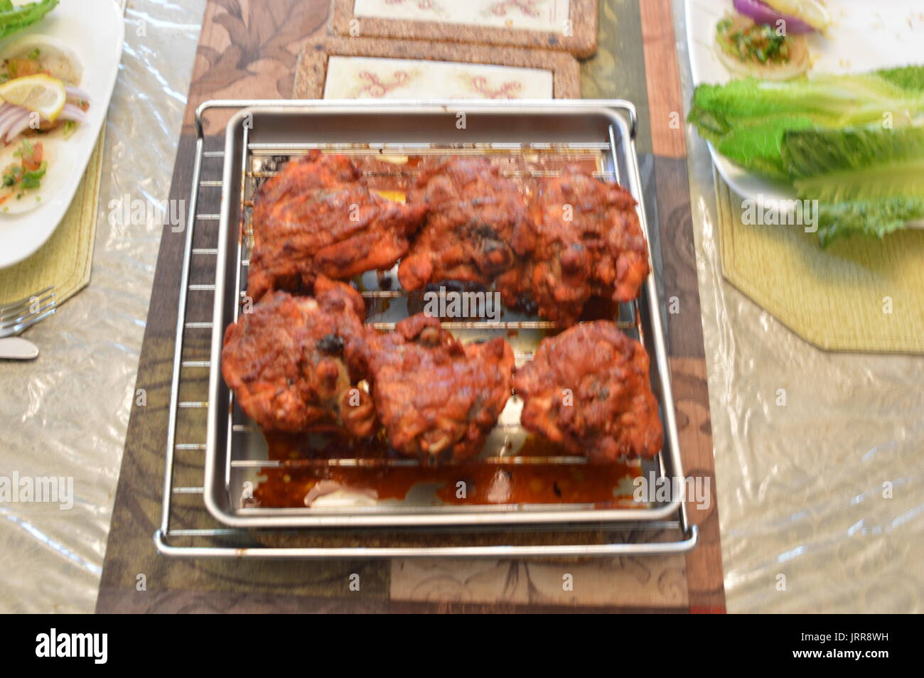 Tandoori chicken -Fotos und -Bildmaterial in hoher Auflösung – Alamy